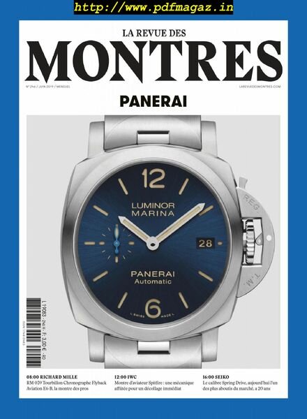 La revue des Montres – juin 2019 Cover