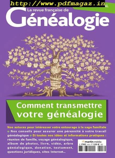 La Revue Francaise de Genealogie – Hors-Serie – N 49, 2018 Cover