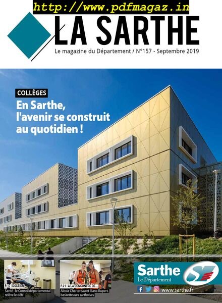 La Sarthe – Septembre 2019 Cover
