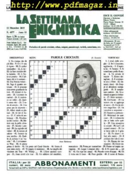 La Settimana Enigmistica – 12 Dicembre 2019