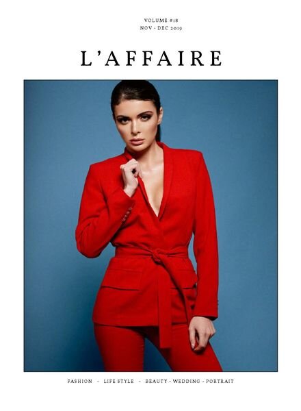 L’Affaire – November-December 2019 Cover