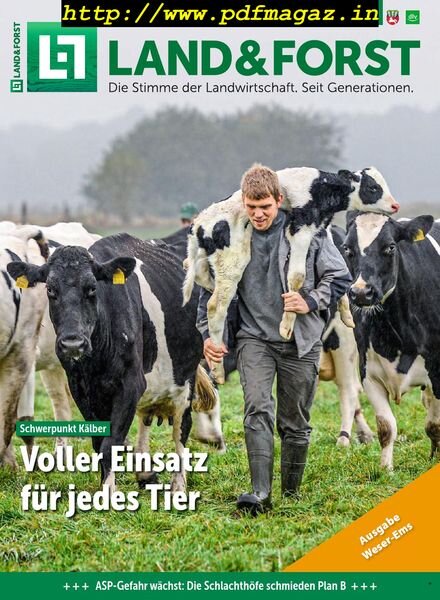 Land & Forst Weser Ems – 10 Dezember 2019 Cover
