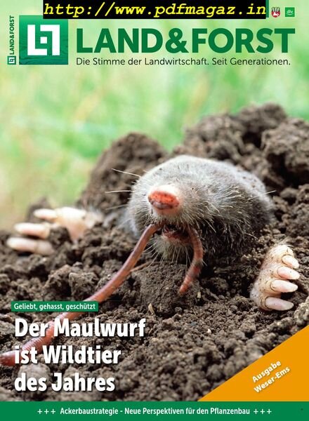 Land & Forst Weser Ems – 30 Dezember 2019 Cover