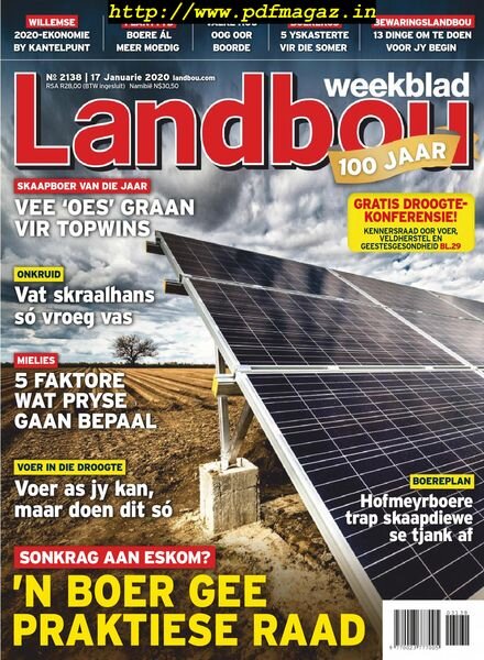 Landbouweekblad – 17 Januarie 2020 Cover