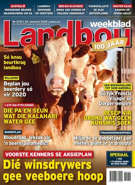 Landbouweekblad – 24 Januarie 2020 Cover