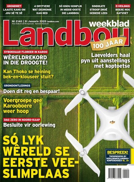 Landbouweekblad – 31 Januarie 2020 Cover