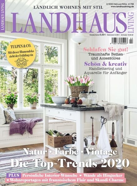 Landhaus Living – Februar-Marz 2020 Cover