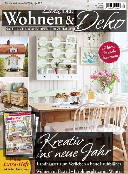 Landidee Wohnen & Deko – Dezember 2019 – Januar 2020 Cover