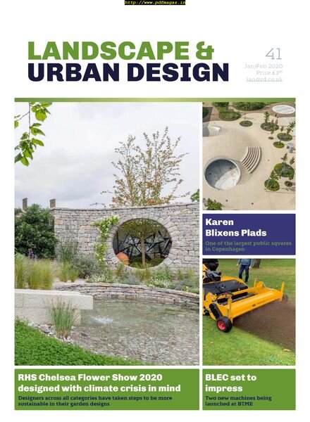 Landscape & Urban Design – January-February 2020 Cover