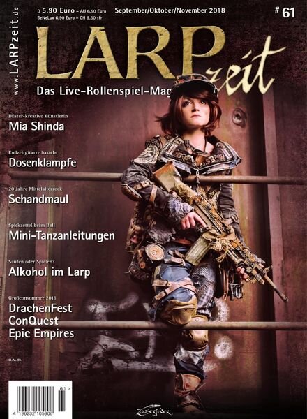 Larpzeit – September-November 2018 Cover