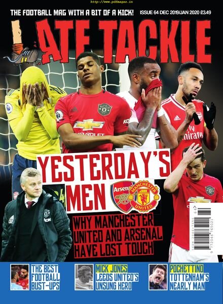 Late Tackle Football – 04 December 2019 Cover