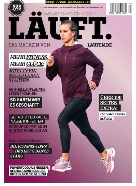 Lauft – Nr.1. 2020 Cover