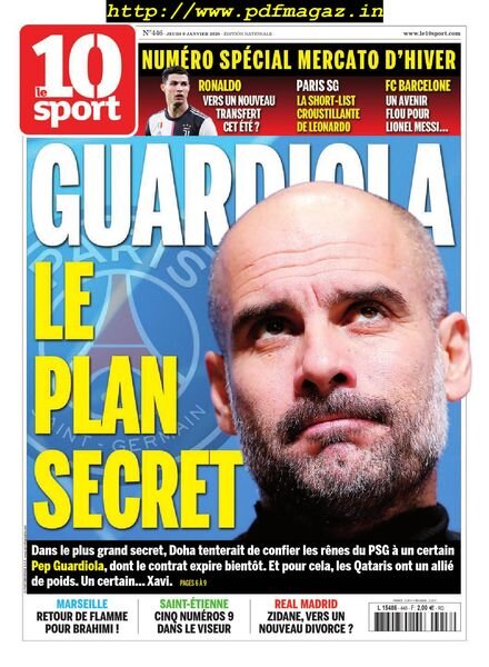 Le 10 Sport National – 09 janvier 2020 Cover