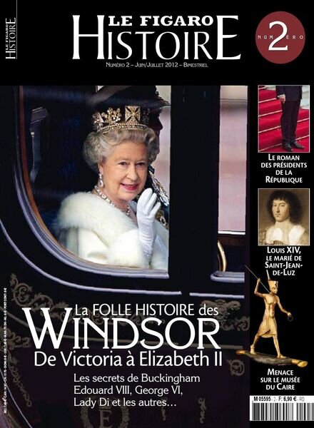 Le Figaro Histoire N 2 – Juin-Juillet 2012 Cover