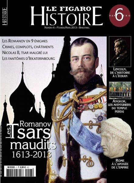 Le Figaro Histoire N 6 – Fevrier-Mars 2013 Cover