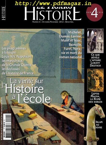 Le Figaro Histoire – Octobre-Novembre 2012 Cover