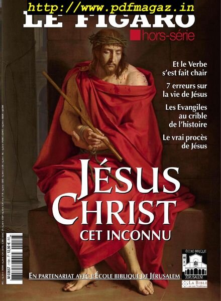 Le Figaro – Hors-Serie – Jesus Christ cet inconnu 2019 Cover