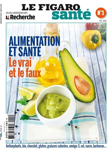 Le Figaro Sante – ete 2014 Cover