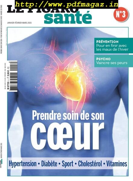 Le Figaro Sante – Janvier-Mars 2015 Cover