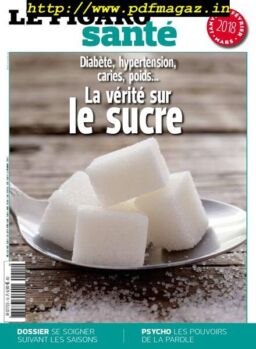 Le Figaro Sante – Janvier-Mars 2018