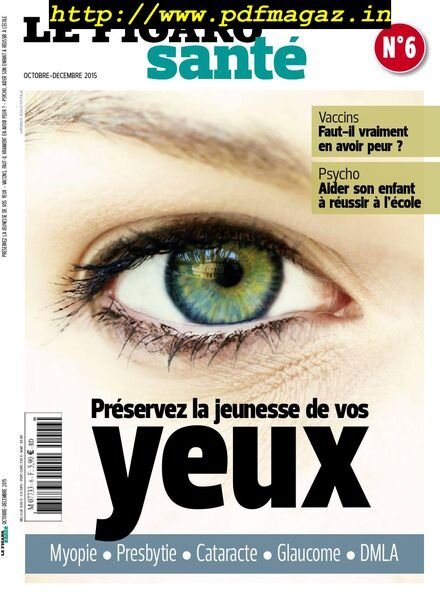 Le Figaro Sante – Octobre-Decembre 2015 Cover