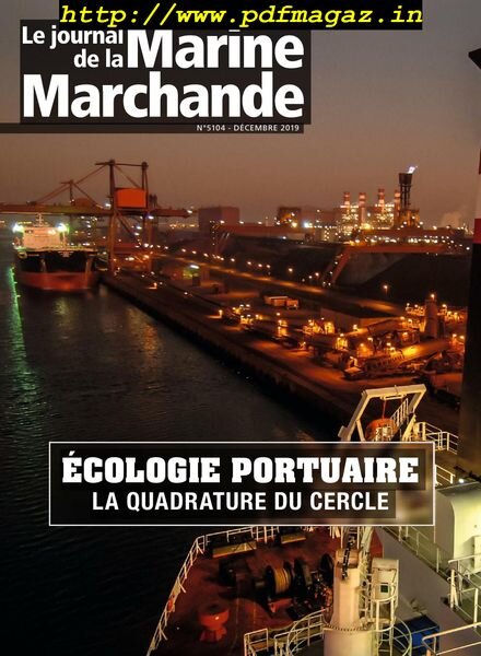 Le Journal de la Marine Marchande – 11 decembre 2019 Cover