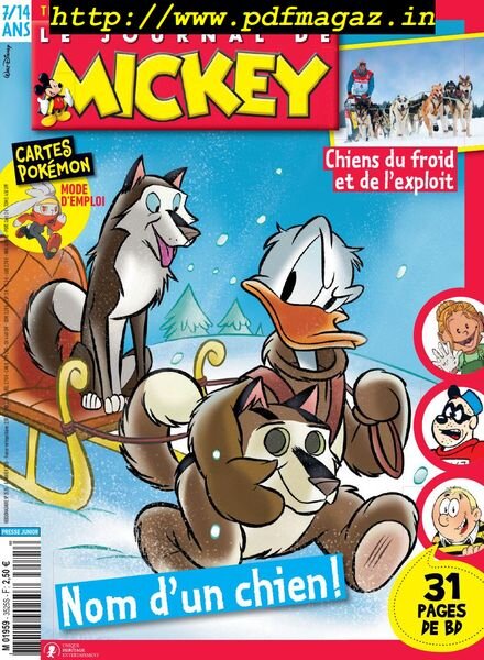 Le Journal de Mickey – 08 janvier 2020 Cover