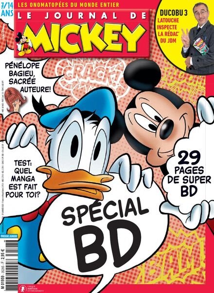 Le Journal de Mickey – 29 janvier 2020 Cover