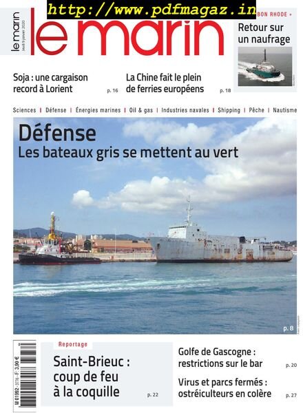 Le Marin – 09 janvier 2020 Cover