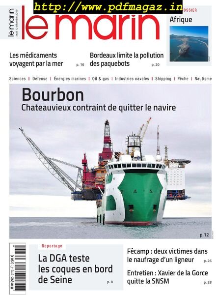Le Marin – 12 decembre 2019 Cover