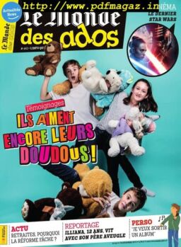 Le Monde des Ados – 01 janvier 2020