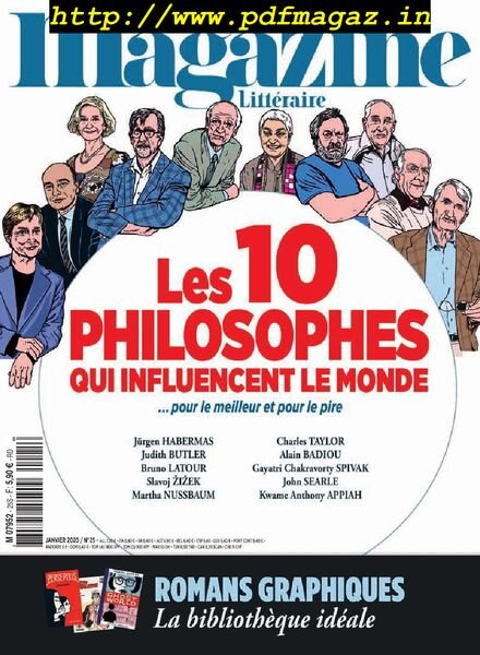 Le Nouveau Magazine Litteraire – janvier 2020 Cover