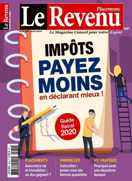 Le Revenu Placements – fevrier 2020 Cover