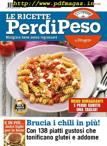 Le Ricette PerdiPeso – Dicembre 2013 Cover