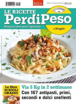 Le Ricette PerdiPeso – Gennaio 2012