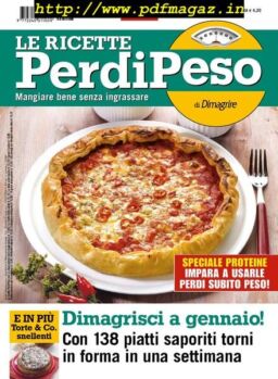 Le Ricette PerdiPeso – Gennaio 2014