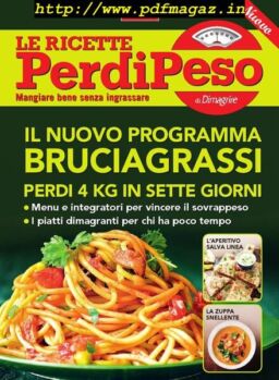 Le Ricette PerdiPeso – Gennaio 2020