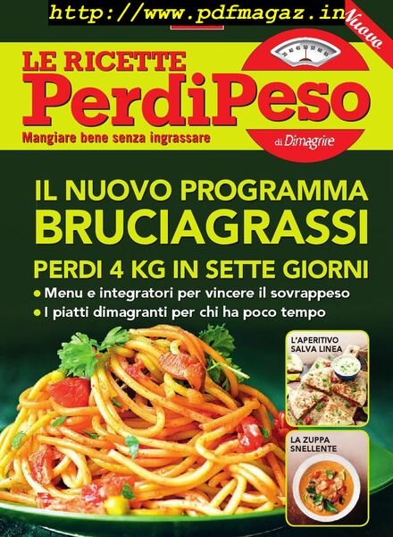 Le Ricette PerdiPeso – Gennaio 2020 Cover