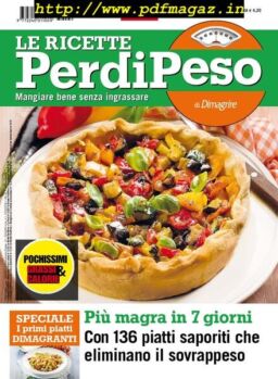 Le Ricette PerdiPeso – Maggio 2013