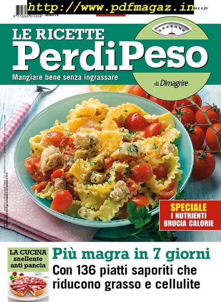 Le Ricette PerdiPeso – Maggio 2014 Cover