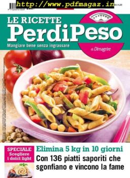 Le Ricette PerdiPeso – Marzo 2013