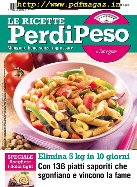 Le Ricette PerdiPeso – Marzo 2013 Cover