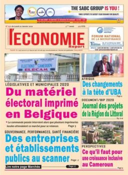 L’Economie International – 20 janvier 2020