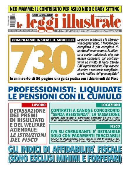 Leggi Illustrate – Maggio 2018 Cover