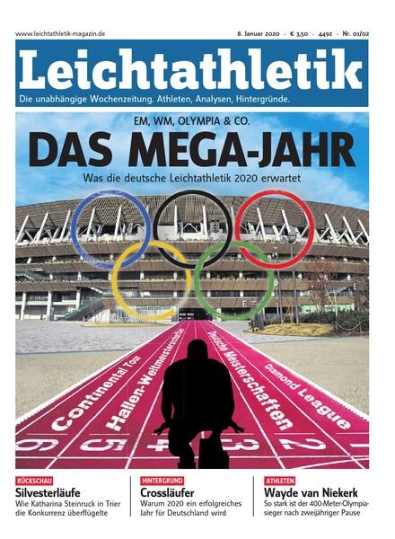 Leichtathletik – 8 Januar 2020 Cover