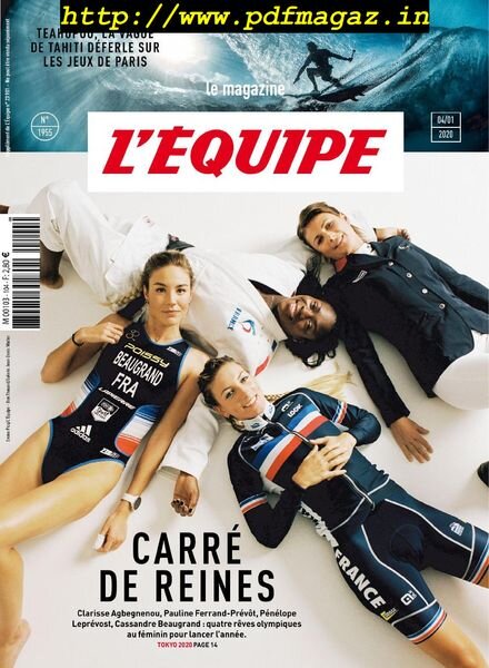 L’Equipe Magazine – 4 Janvier 2020 Cover