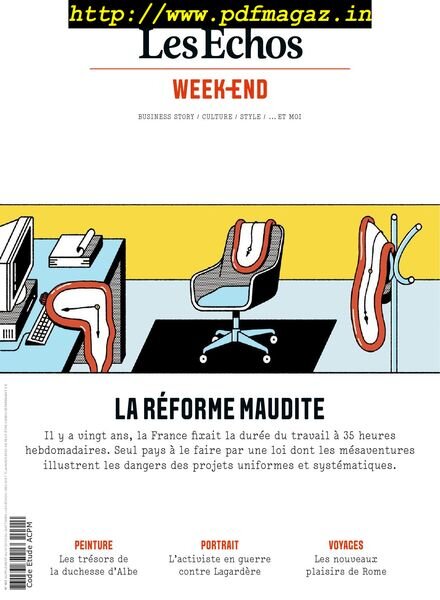 Les Echos Week-end – 10 Janvier 2020 Cover