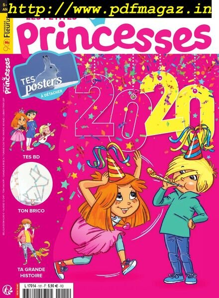 Les P’tites Princesses – janvier 2020 Cover