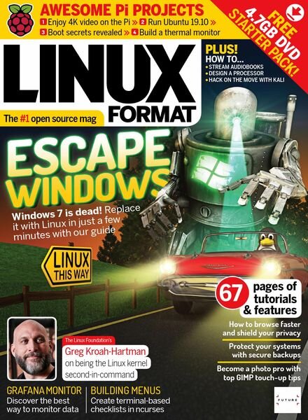 Linux Format UK – February 2020 Cover