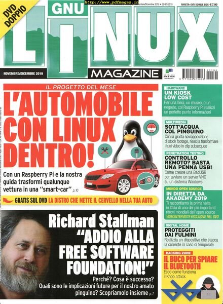 Linux Magazine – Novembre-Dicembre 2019 Cover